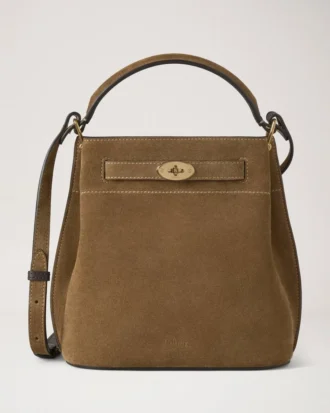 Islington Bucket Salcombe Sand Wildleder-Handtaschen