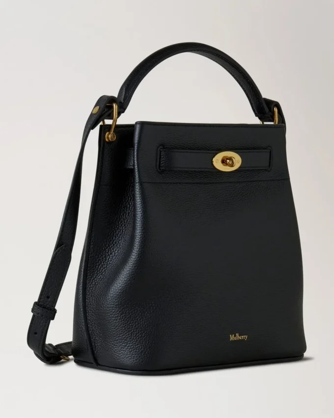 Islington Bucket Schwarz Small Classic Grain Damen Islington Bucket Schwarz Small Classic Grain Damen