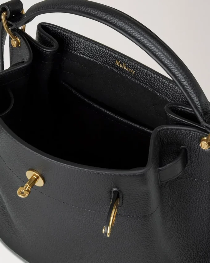 Islington Bucket Schwarz Small Classic Grain Damen Islington Bucket Schwarz Small Classic Grain Damen