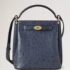 Islington Bucket Stormy Blue Ostrich Taschen Islington Bucket Stormy Blue Ostrich Taschen