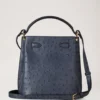 Islington Bucket Stormy Blue Ostrich Taschen Islington Bucket Stormy Blue Ostrich Taschen