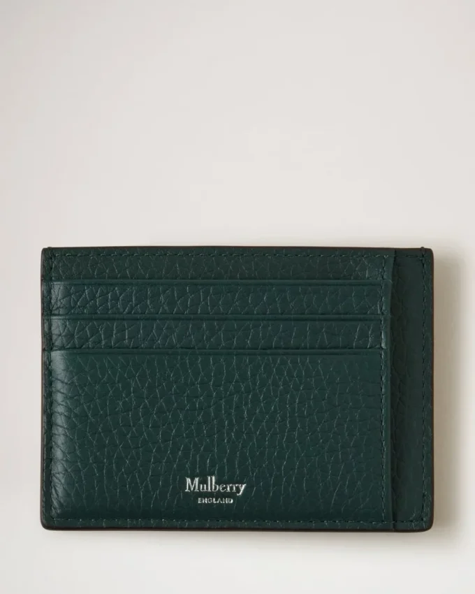 Kartenetui Mulberry Green Heavy Grain Herren Kartenetui Mulberry Green Heavy Grain Herren
