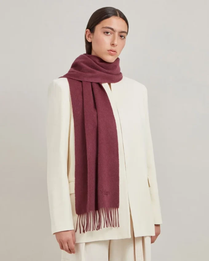 Kaschmirschal Black Cherry Kaschmir Damen Kaschmirschal Black Cherry Kaschmir Damen