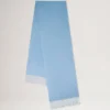 Kaschmirschal Popeline Blau Kaschmirwolle Damen Kaschmirschal Popeline Blau Kaschmirwolle Damen