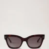 Kate Sonnenbrille Dark Havana Bio-Acetat Damen