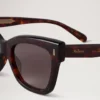 Kate Sonnenbrille Dark Havana Bio-Acetat Damen