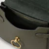 Kleine Amberley-Tasche in Wacholdergrün, kleine klassische Narbung Kleine Amberley-Tasche in Wacholdergrün, kleine klassische Narbung