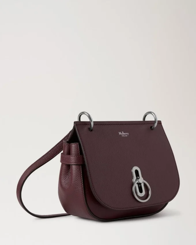 Kleine Amberley-Umhängetasche Black Cherry Small Classic Grain Kleine Amberley-Umhängetasche Black Cherry Small Classic Grain