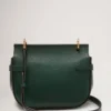 Kleine Amberley-Umhängetasche in Mulberry Green, kleine klassische Narbung Kleine Amberley-Umhängetasche in Mulberry Green, kleine klassische Narbung