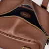 Kleine Boston-Tasche aus hellem Eichenholz mit Heavy Grain-Narbung – Geschenke Kleine Boston-Tasche aus hellem Eichenholz mit Heavy Grain-Narbung – Geschenke