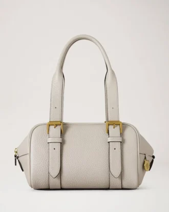 Kleine Boston-Tasche in Kreidefarbe, Heavy Grain, Geschenke