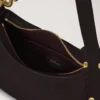 Kleine Hackney-Umhängetasche Ebony Shiny Buffalo Taschen mit Tragegriff Kleine Hackney-Umhängetasche Ebony Shiny Buffalo Taschen mit Tragegriff