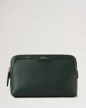 Kleine Kosmetiktasche Mulberry Green Small Classic Grain