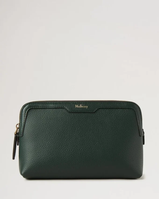 Kleine Kosmetiktasche Mulberry Green Small Classic Grain Kleine Kosmetiktasche Mulberry Green Small Classic Grain