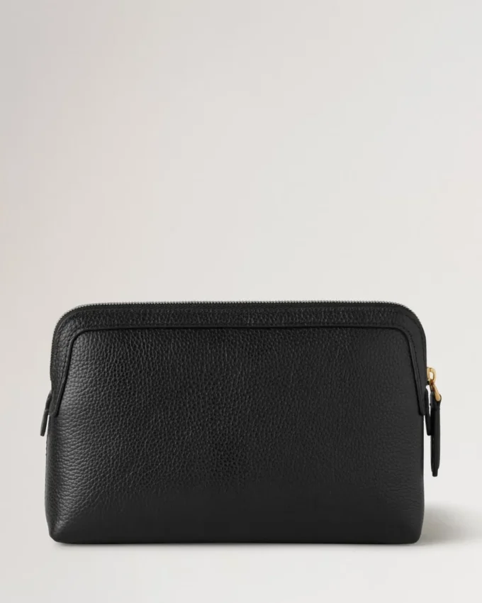 Kleine Kosmetiktasche Schwarz Small Classic Grain Damen Kleine Kosmetiktasche Schwarz Small Classic Grain Damen