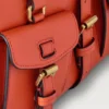 Kleine Roxanne in Korallenorange, kleine klassische Narbung – die Occasionwear-Edition Kleine Roxanne in Korallenorange, kleine klassische Narbung – die Occasionwear-Edition