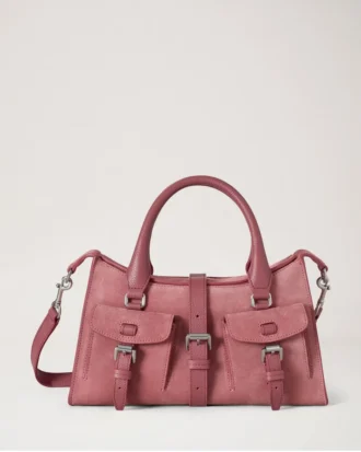 Kleine Roxanne in Pink aus Scrumpy-Wildleder – Geschenke für sie