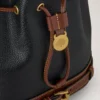 Kleine Scotchgrain-Beuteltasche Schwarz & Cognac Bio-basiertes Scotchgrain Kleine Scotchgrain-Beuteltasche Schwarz & Cognac Bio-basiertes Scotchgrain