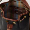 Kleine Scotchgrain-Beuteltasche Schwarz & Cognac Bio-basiertes Scotchgrain Kleine Scotchgrain-Beuteltasche Schwarz & Cognac Bio-basiertes Scotchgrain