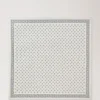 Kleiner quadratischer Schal – Mulberry Tree Eggshell Cotton Kleiner quadratischer Schal – Mulberry Tree Eggshell Cotton