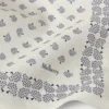 Kleiner quadratischer Schal – Mulberry Tree Eggshell Cotton Kleiner quadratischer Schal – Mulberry Tree Eggshell Cotton
