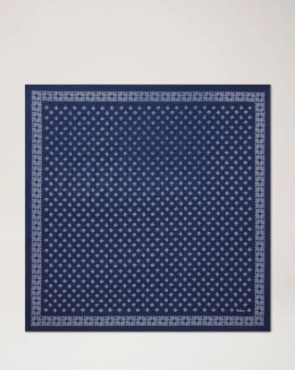 Kleiner quadratischer Schal – Mulberry Tree Night Sky Cotton