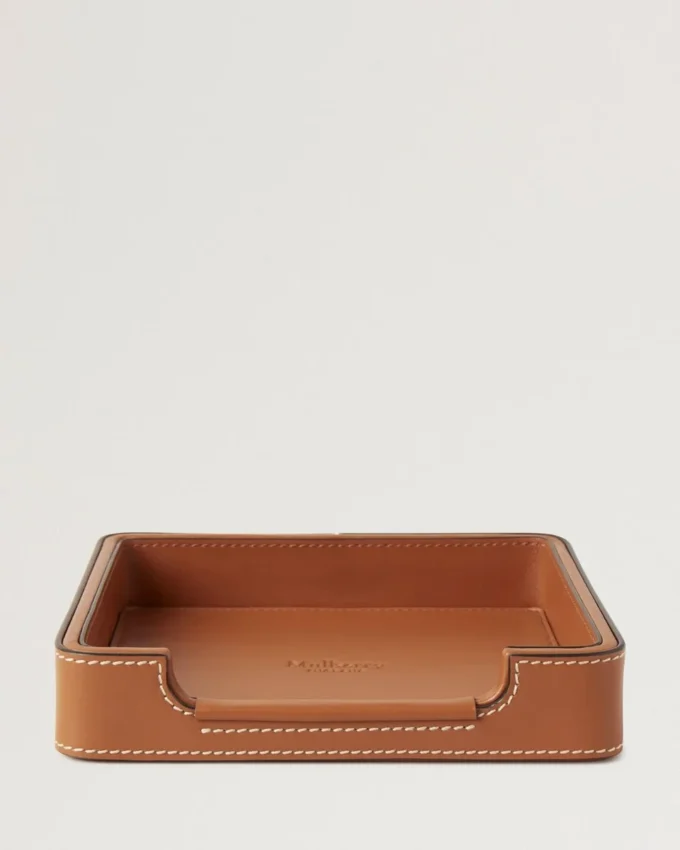 Kleines Leder-Tablett Vintage Oak Nappa Lifestyle Kleines Leder-Tablett Vintage Oak Nappa Lifestyle