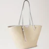 Korb-Tasche Weiß Raffia Damen Korb-Tasche Weiß Raffia Damen
