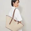 Korb-Tragetasche Eiche Raffia Damen Korb-Tragetasche Eiche Raffia Damen
