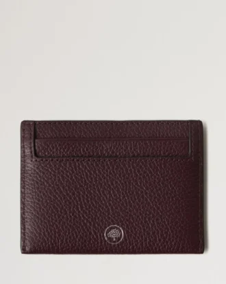 Kreditkartenetui Black Cherry Small Classic Grain