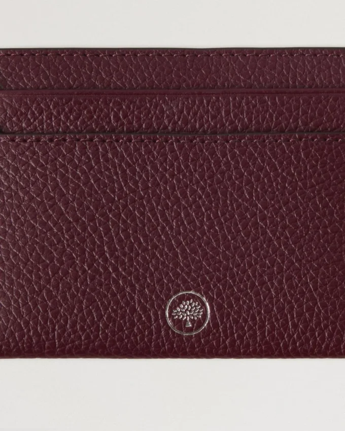 Kreditkartenetui Black Cherry Small Classic Grain Kreditkartenetui Black Cherry Small Classic Grain