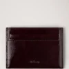 Kreditkartenetui Deep Aubergine Lackleder Damen Kreditkartenetui Deep Aubergine Lackleder Damen