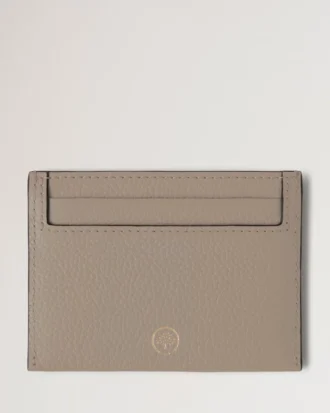 Kreditkartenetui Kaschmir Taupe Small Classic Grain