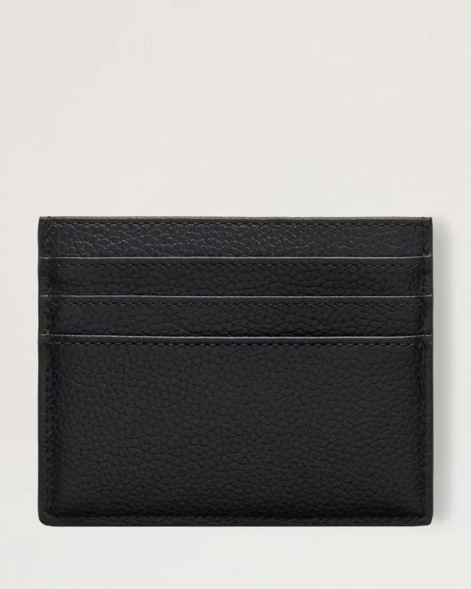 Kreditkartenetui mit Reißverschluss, schwarz, Small Classic Grain Kreditkartenetui mit Reißverschluss, schwarz, Small Classic Grain