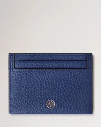 Kreditkartenetui Pigmentblau, Heavy Grain, Damen