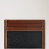 Kreditkartenetui Schwarz & Cognac Bio-basiertes Scotchgrain Kreditkartenetui Schwarz & Cognac Bio-basiertes Scotchgrain