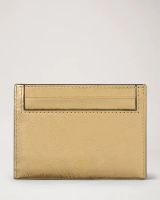 Kreditkartenetui Somerset Gold Grainy Metallic Damen