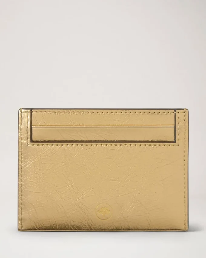 Kreditkartenetui Somerset Gold Grainy Metallic Damen Kreditkartenetui Somerset Gold Grainy Metallic Damen