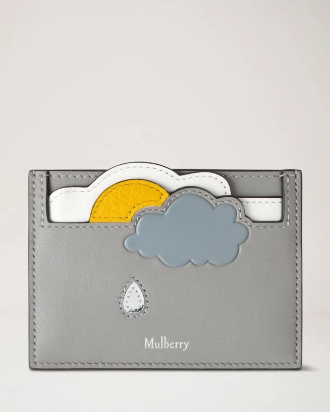 Kreditkartenetui – Sonne & Wolken, mehrfarbig, Materialmix Kreditkartenetui – Sonne & Wolken, mehrfarbig, Materialmix