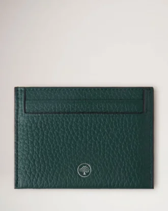 Kreditkartenhülle Mulberry Green Heavy Grain Damen