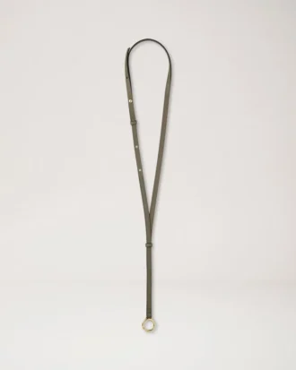 Lanyard Leinengrün Micro Classic Grain Damen