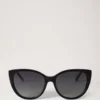 Lara Sonnenbrille Schwarz Bio-Acetat Damen Lara Sonnenbrille Schwarz Bio-Acetat Damen