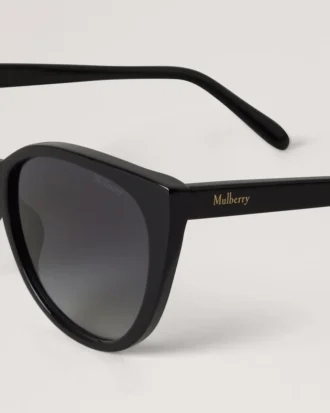 Lara Sonnenbrille Schwarz Bio-Acetat Damen Lara Sonnenbrille Schwarz Bio-Acetat Damen