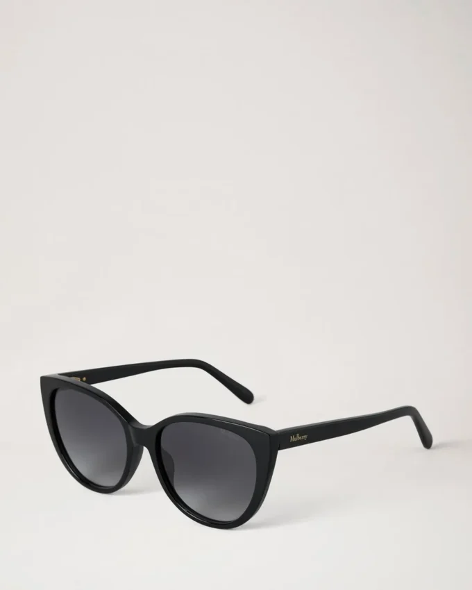 Lara Sonnenbrille Schwarz Bio-Acetat Damen Lara Sonnenbrille Schwarz Bio-Acetat Damen