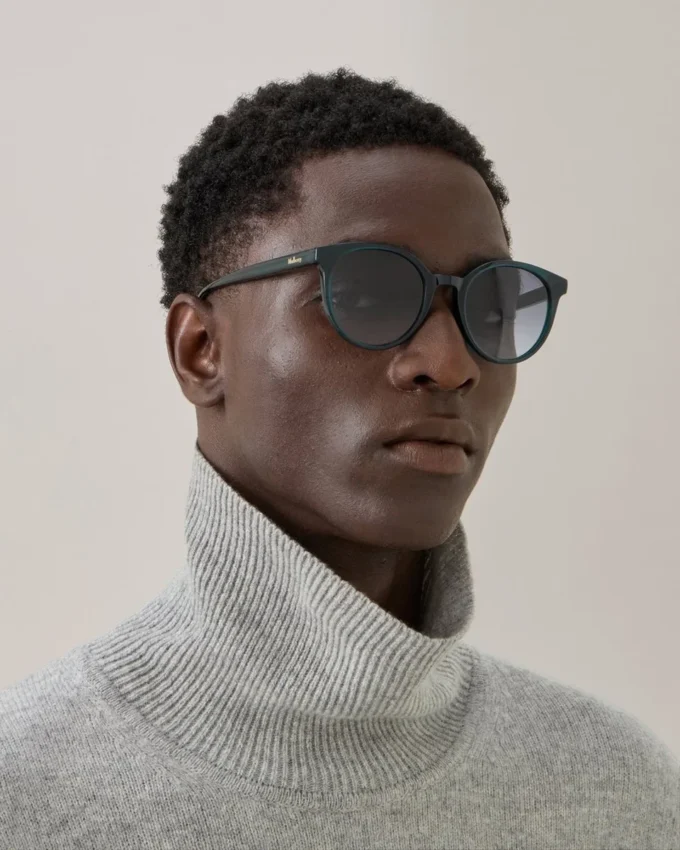 Laurie Sonnenbrille Mulberry Green Bio-Acetat-Sonnenbrille