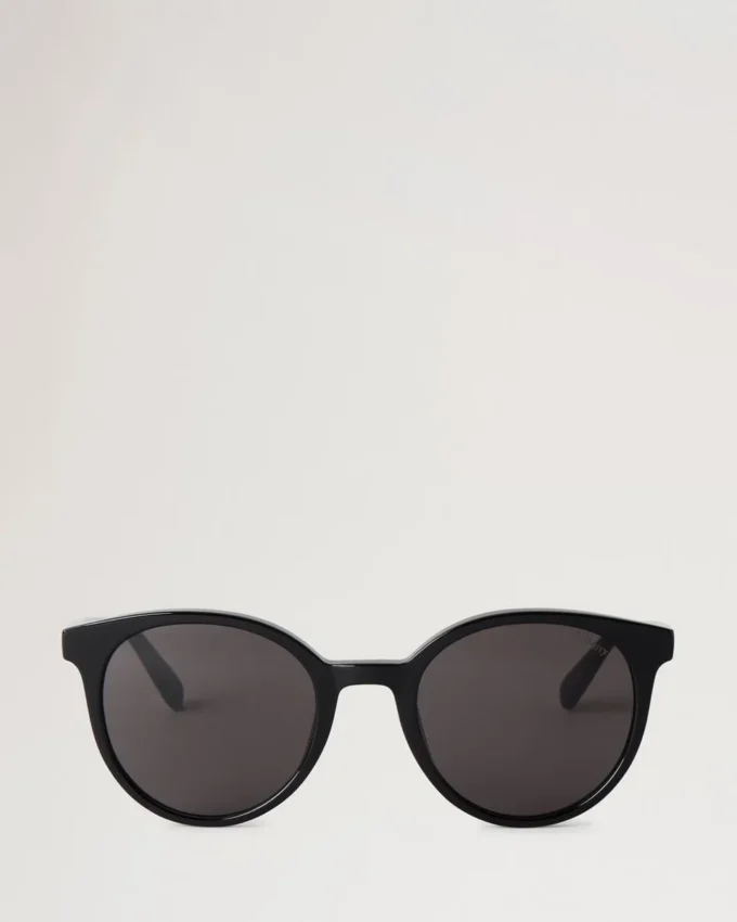 Laurie Sonnenbrille Schwarze Bio-Acetat-Sonnenbrille