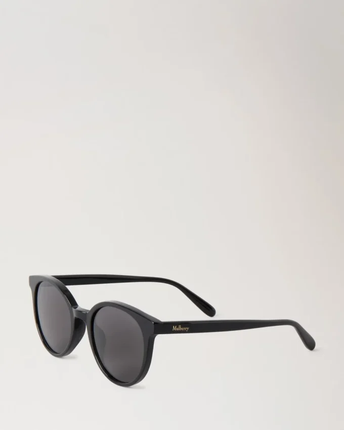 Laurie Sonnenbrille Schwarze Bio-Acetat-Sonnenbrille