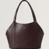 Leder-Hundetragetasche Oxblood Small Classic Grain Leder-Hundetragetasche Oxblood Small Classic Grain