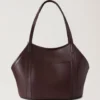 Leder-Hundetragetasche Oxblood Small Classic Grain Leder-Hundetragetasche Oxblood Small Classic Grain