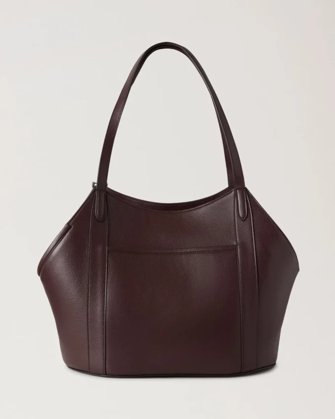 Leder-Hundetragetasche Oxblood Small Classic Grain Leder-Hundetragetasche Oxblood Small Classic Grain